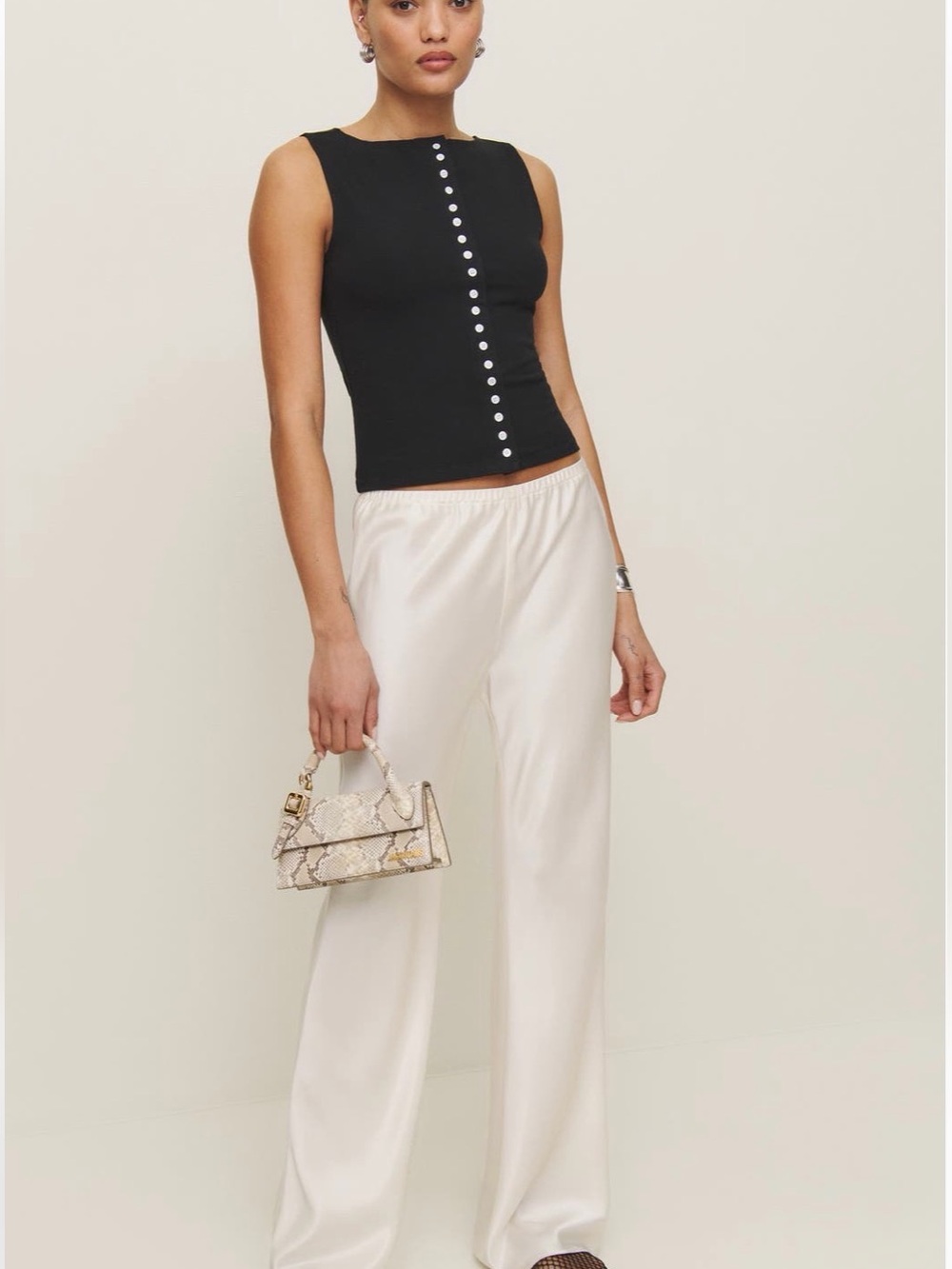 Reformation Julie Knit Stretch Tank